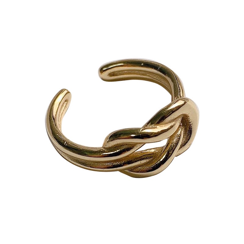 Nhẫn Thời Trang Kiểu Thắt Nút Phong Cách Hipster Hàn Quốc Cho Nữ