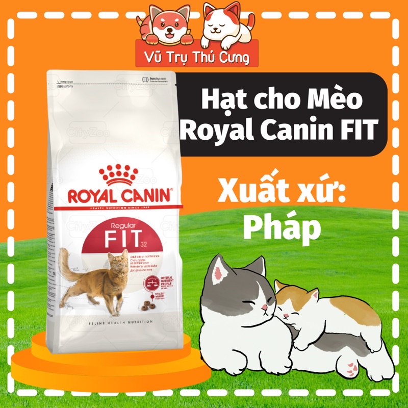 Hạt cho Mèo trưởng thành Royal Canin Fit 32, 400g