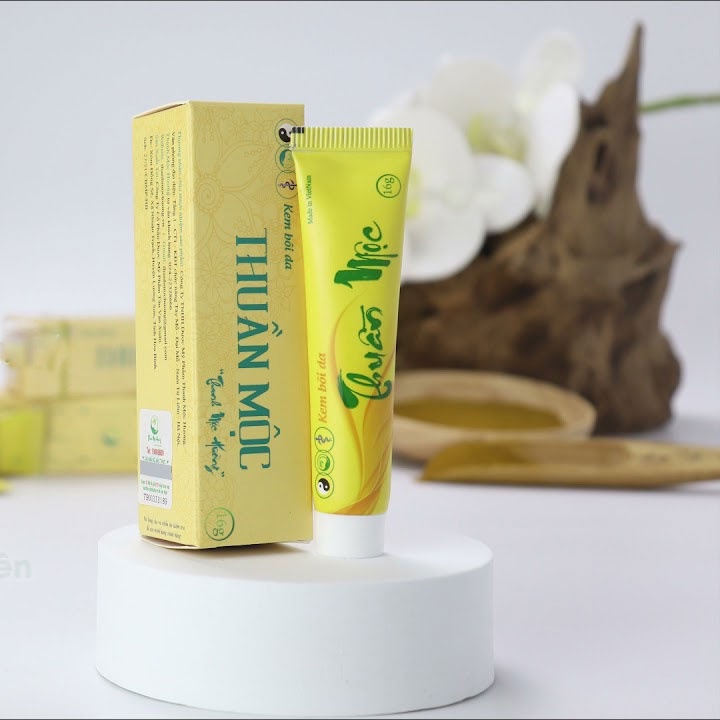 Combo Kem Bôi Da Thuần Mộc 16gr + Cao Lá Thuần Mộc 150gr Tái Tạo Da Liền Sẹo