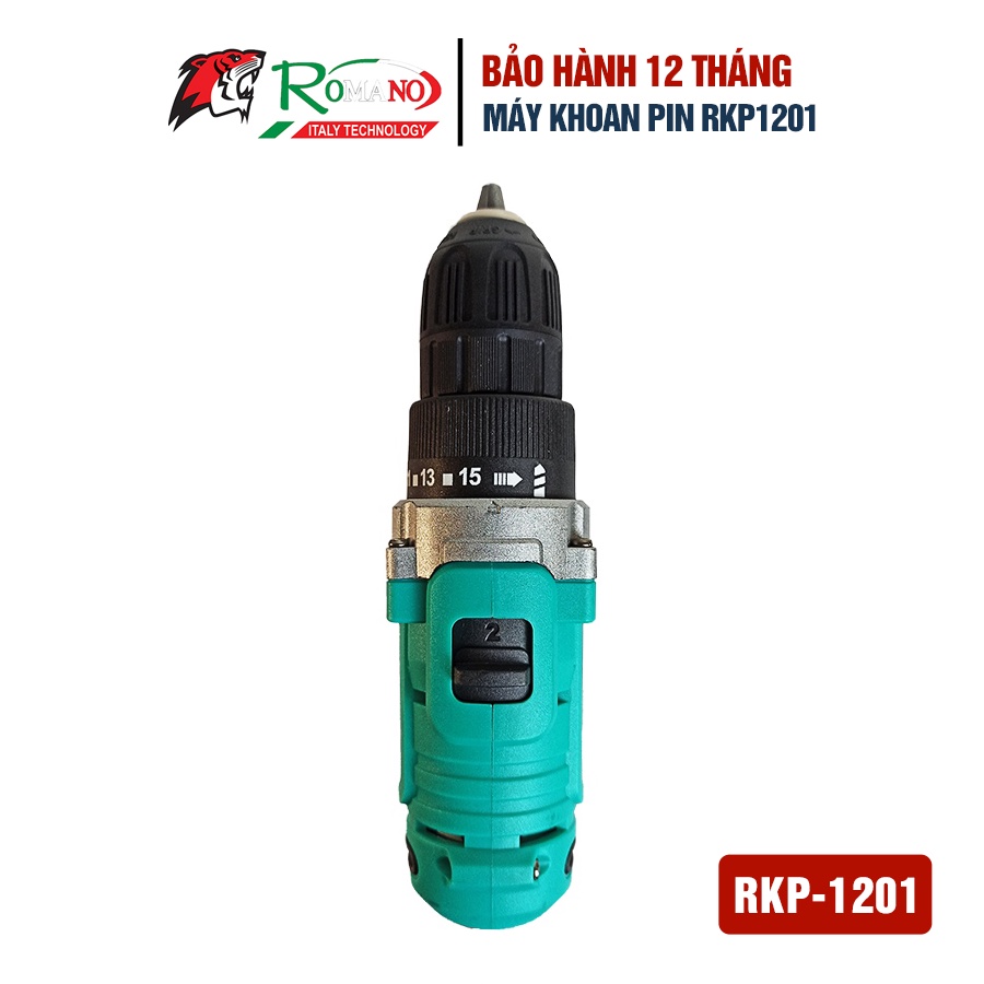 Máy khoan pin 12V ROMANO RKP1201