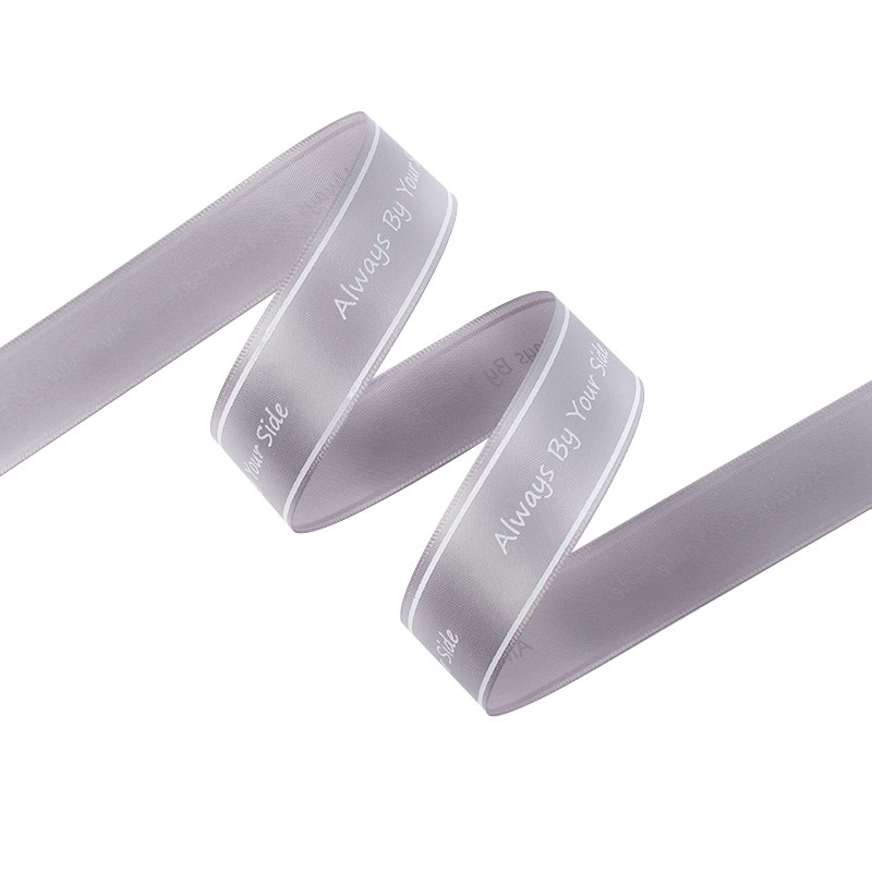 RUY BĂNG LỤA CAO CẤP chữ "Alway by your side"