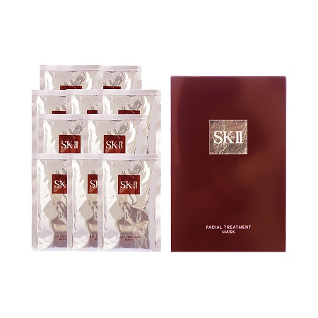 Mặt Nạ Cấp Ẩm, Trắng Da SKII/ SK2 Facial Treatment Mask - Một hộp gồm 6 hoặc 10 miếng (Full box)
