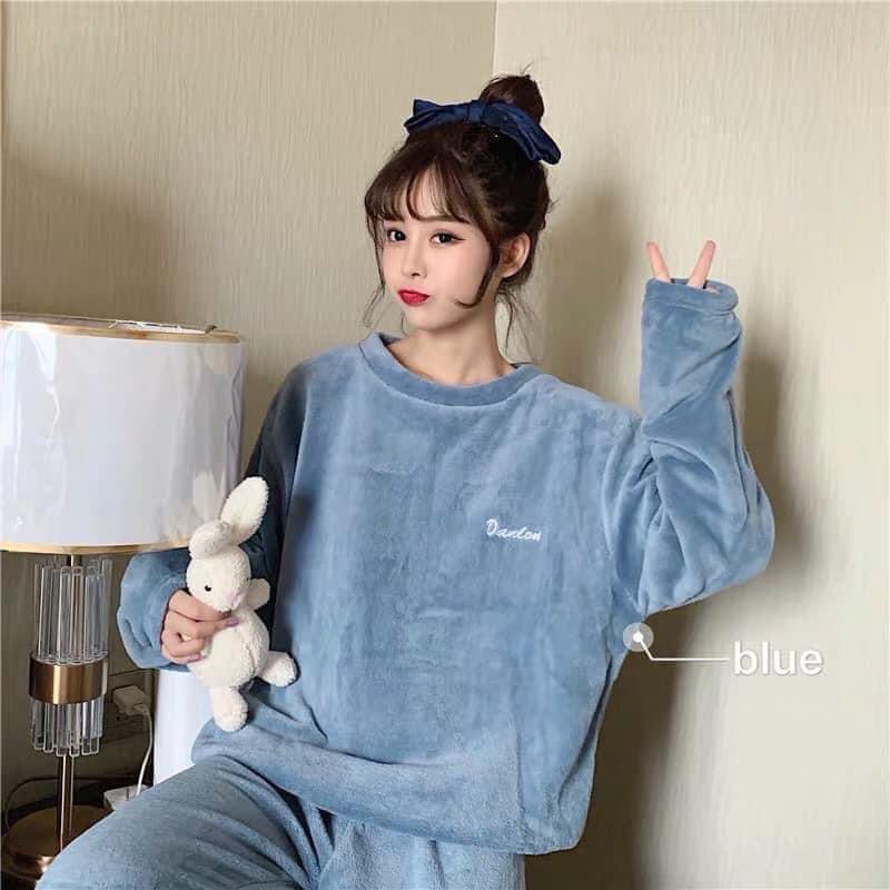Bộ Nỉ Lông Thêu Chữ Hot Hit 2020 | BigBuy360 - bigbuy360.vn