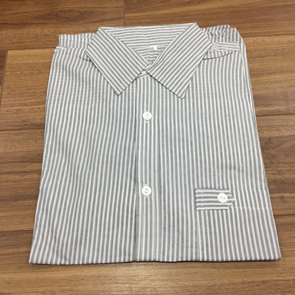 Áo sơ mi kẻ cho bé trai sz 12 tuổi / 14 tuổi