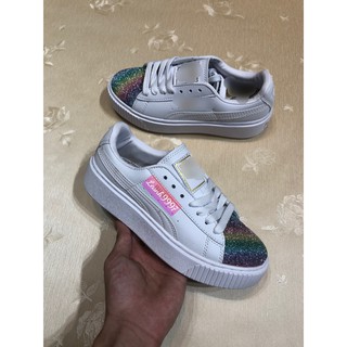 Giày thể thao sneaker mũi 7 màu