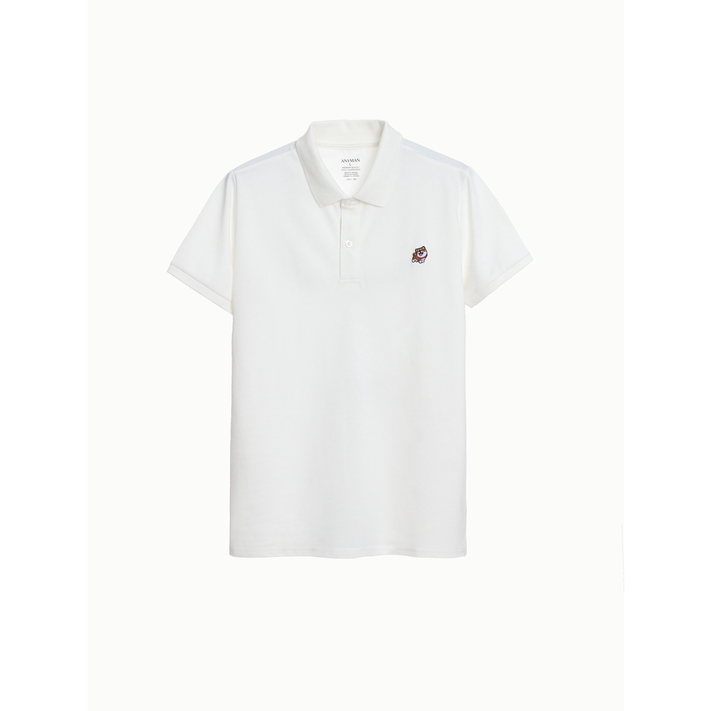 Áo polo nam VIỆTBROTHERS form slim thêu hình 221APL08