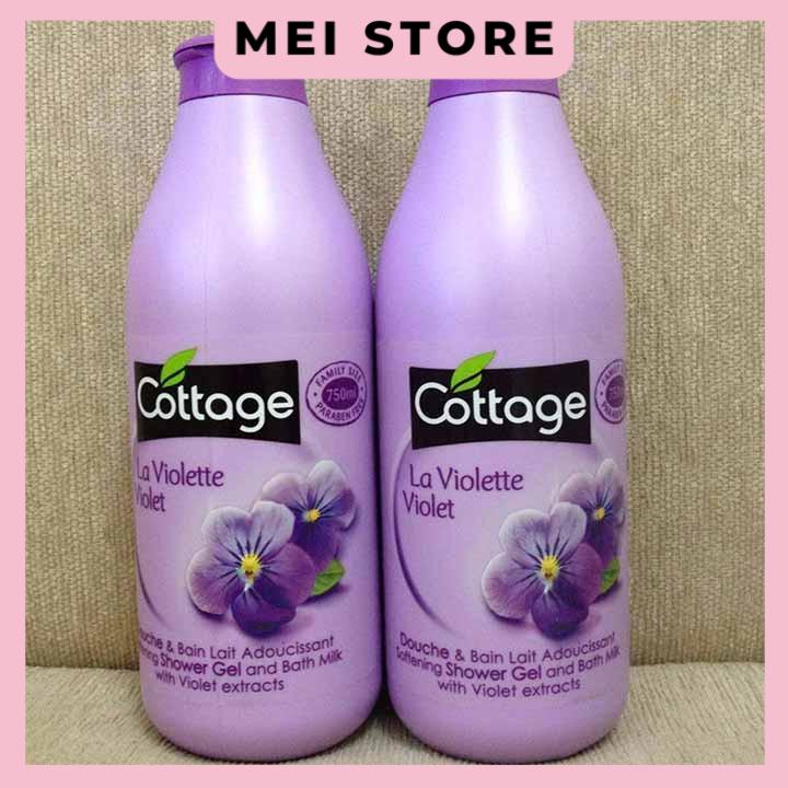 Freeship 99k - Sữa Tắm COTTAGE - Pháp 750 Ml