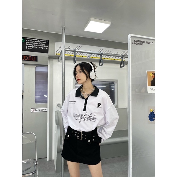 TÁCH LẺ ÁO TAY DÀI + CHÂN VÁY PHỐI DÂY