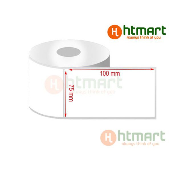 GIẤY IN HOÁ ĐƠN BÁN HÀNG SHOPEE TEM 75 X 100 X 30M