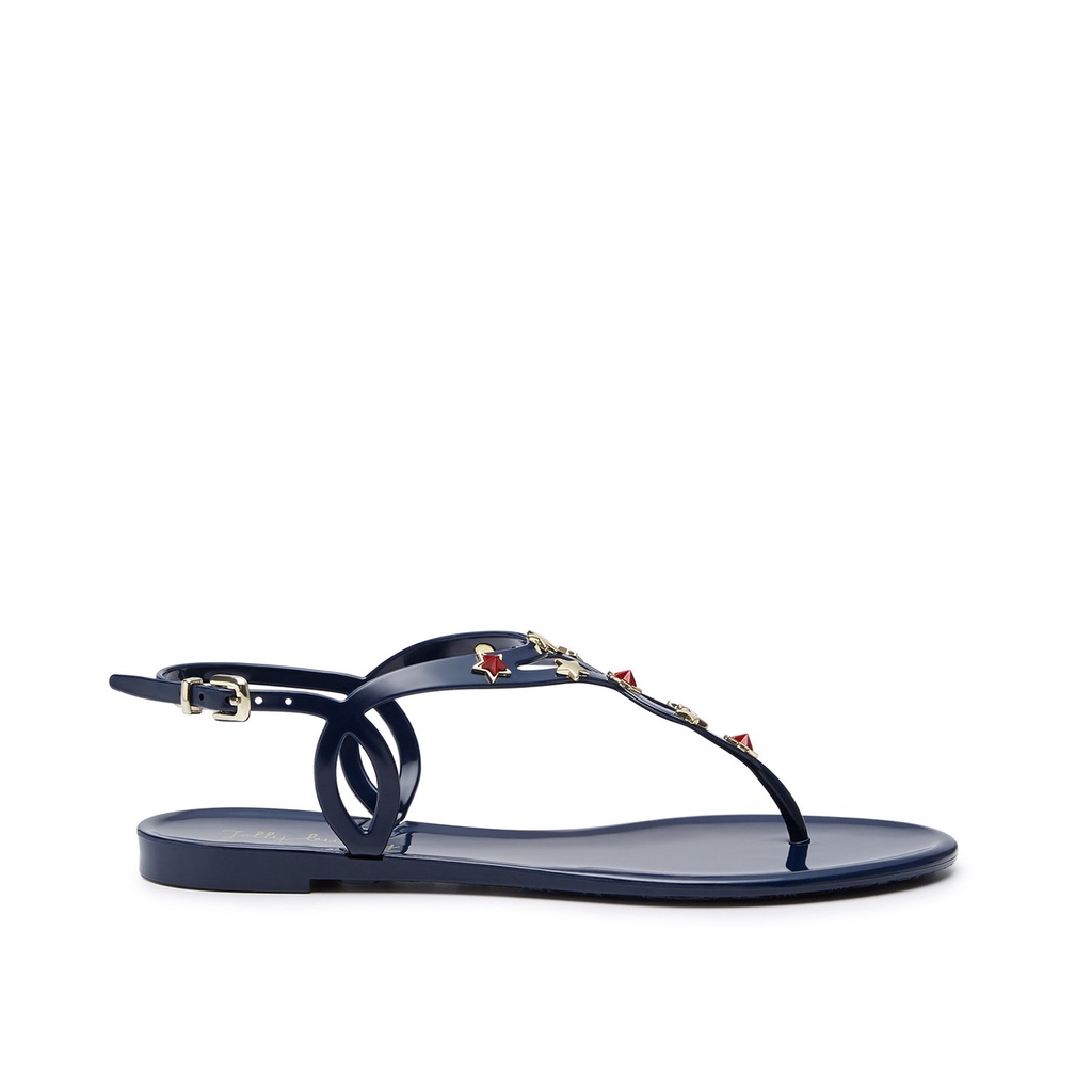 Giày xăng đan nữ Jelly Bunny TWIST FLAST STARS B21SLIL003 BLU200