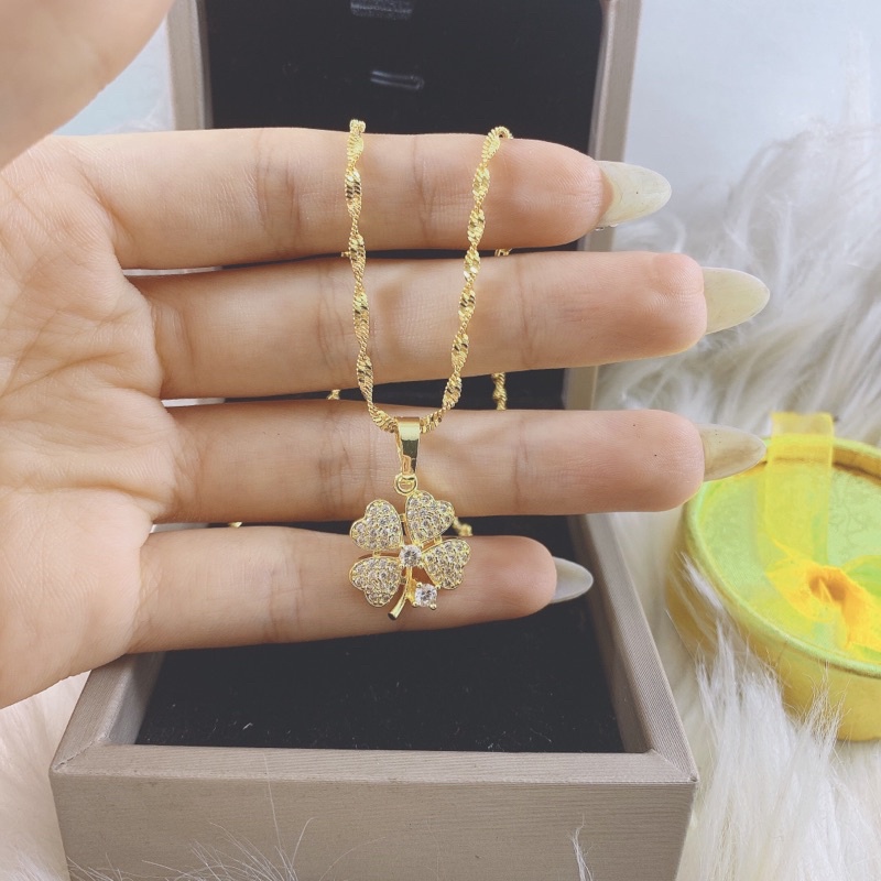 dây chuyền mạ vàng