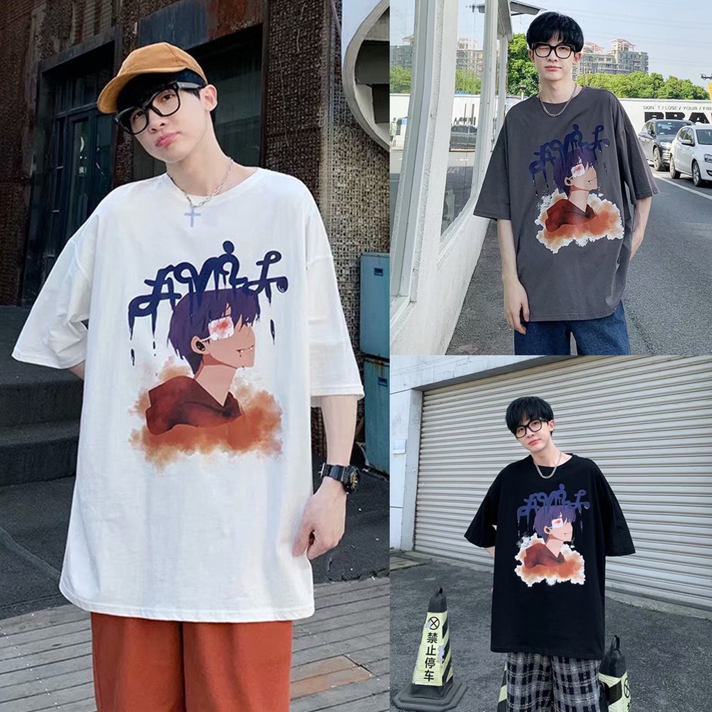 Áo thun tay ngắn 3 màu tùy chọn phong cách Hàn Quốc cho nam