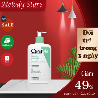 Sữa rửa mặt Cerave dịu nhẹ cho da dầu và da thường 236ml
