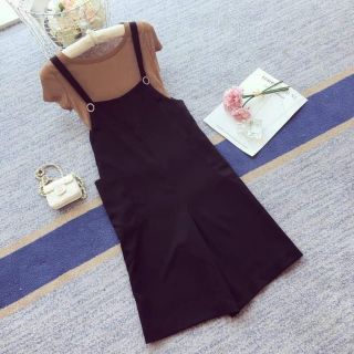 Quần yếm kèm áo