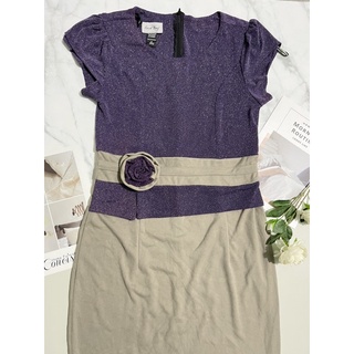 Sale-Đầm Thun Công Sở Xuất Dư(Sz>60ky)