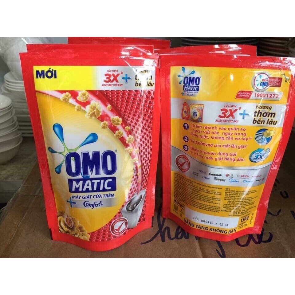 Nước giặt OMO MATIC có hương Comfort túi---- 150g