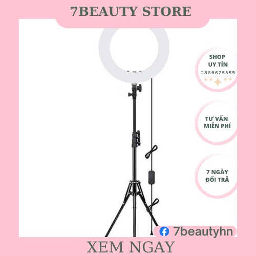 Đèn Led Livestream 45CM HQ18 Chính Hãng Công Suất Lớn, Đèn Hỗ Trợ Chụp Ảnh Quay Video