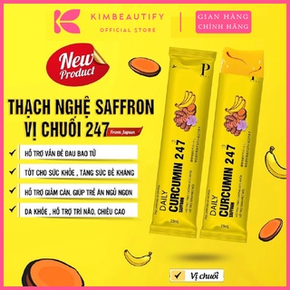 Thạch Nghệ Saffron Vị Chuối 247 Parea Nano Japan