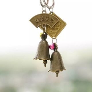 Móc khóa chuông phong thủy