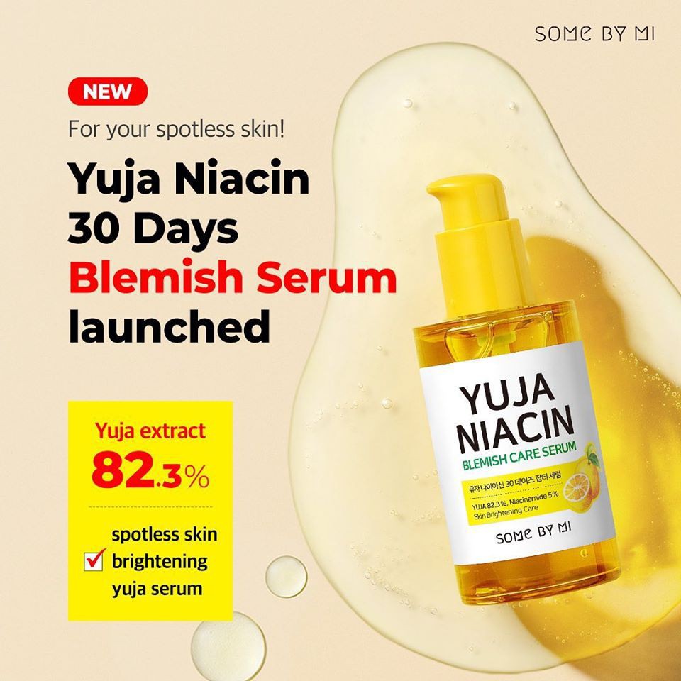 Tinh Chất Dưỡng Sáng Da Some By Mi Chiết Xuất Quả Thanh Yên Yuja Niacin Blemish Care Serum 50ml