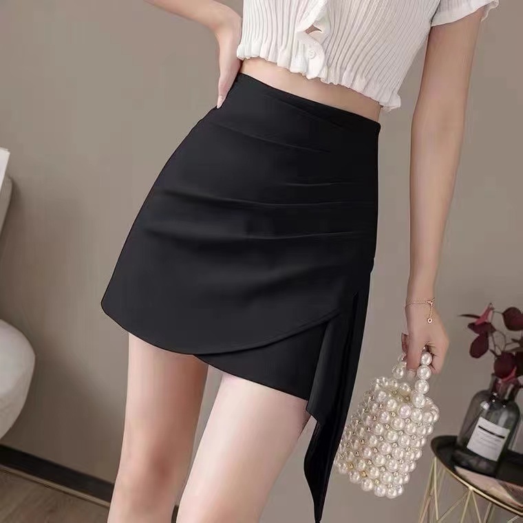 Chân Váy Nữ Chữ A Eo Cao Dáng Ôm Phong Cách Hàn Quốc Thời Trang Dành Cho váy ngắn DQ-12