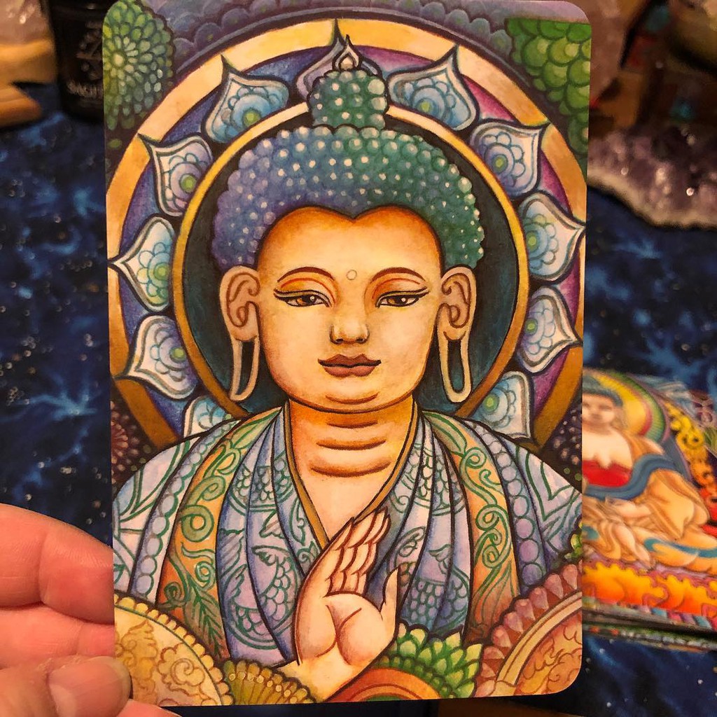 Bộ Bài Wisdom of the Buddha Mindfulness Deck (Mystic House Tarot Shop)