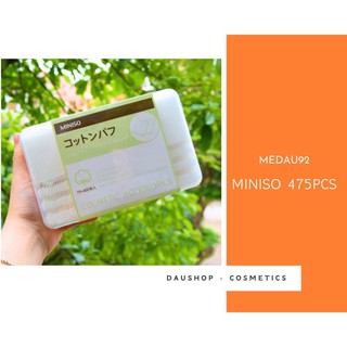 Bông tẩy trang Miniso 475 miếng