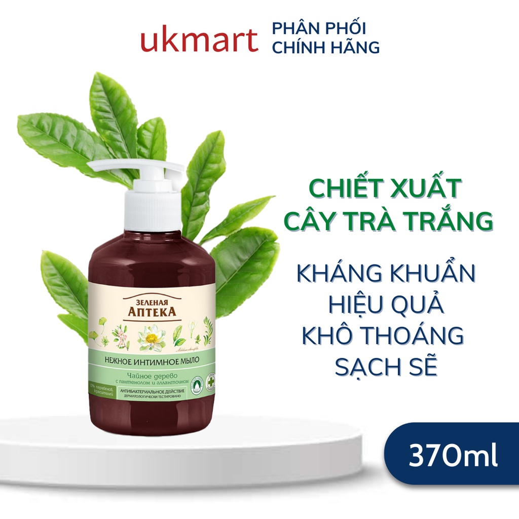 Dung Dịch Vệ Sinh Phụ Nữ Kháng Khuẩn Zelenaya Apteka 370ml