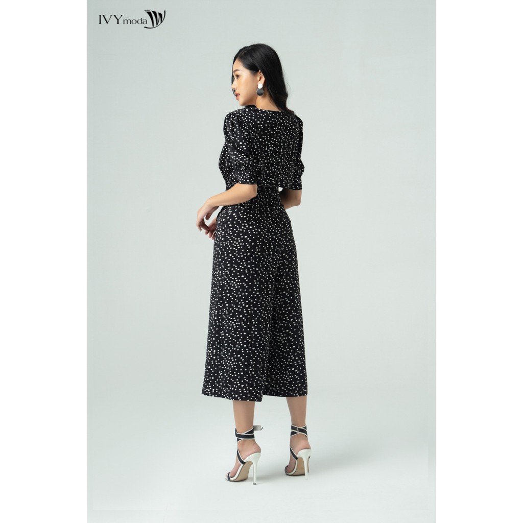 [NHẬP WABRTL5 GIẢM 10% TỐI ĐA 50K ĐH 250K ]Quần dài lụa ống suông IVY moda MS 22C5829