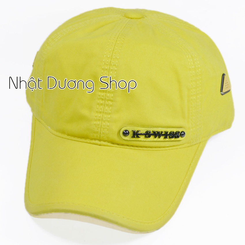 Nón kết Nam KSWISS cao cấp xịn sò - Chất liệu Kaki phù hợp cho cả nam và nữ đội và phối đồ