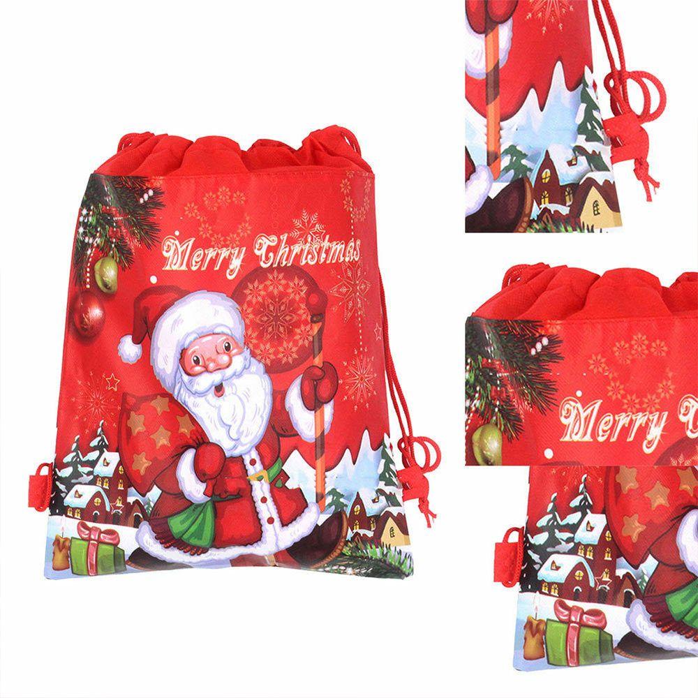 JUNE Túi Rút Đựng Đồ Chơi Ông Già Noel