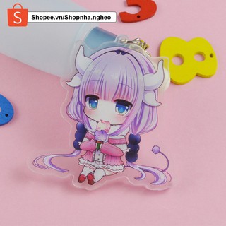 Móc khóa mica anime Miss Kobayashi's dragon maid