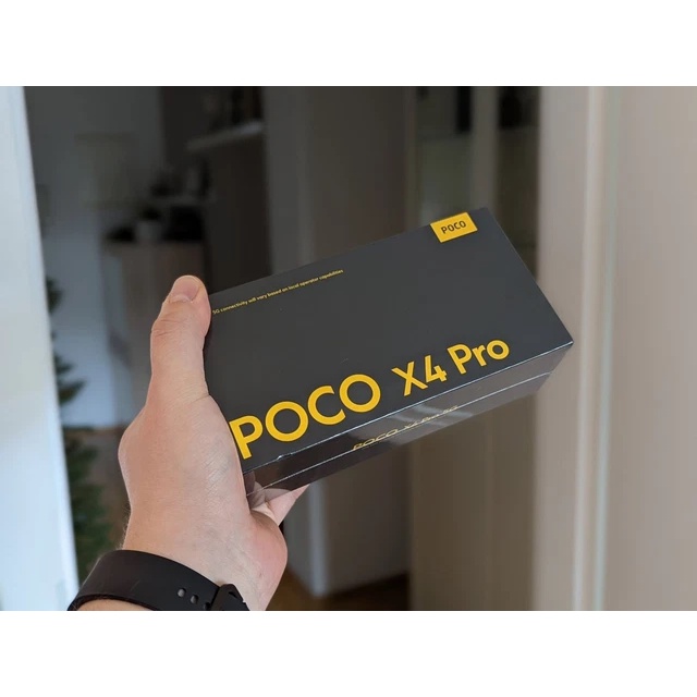 Điện thoại thông minh POCO X4 PRO 5G  -  CHÍNH HÃNG DGW | FULL TIẾNG VIỆT | Snapdragon 695 5G -BH Chính hãng 18 tháng