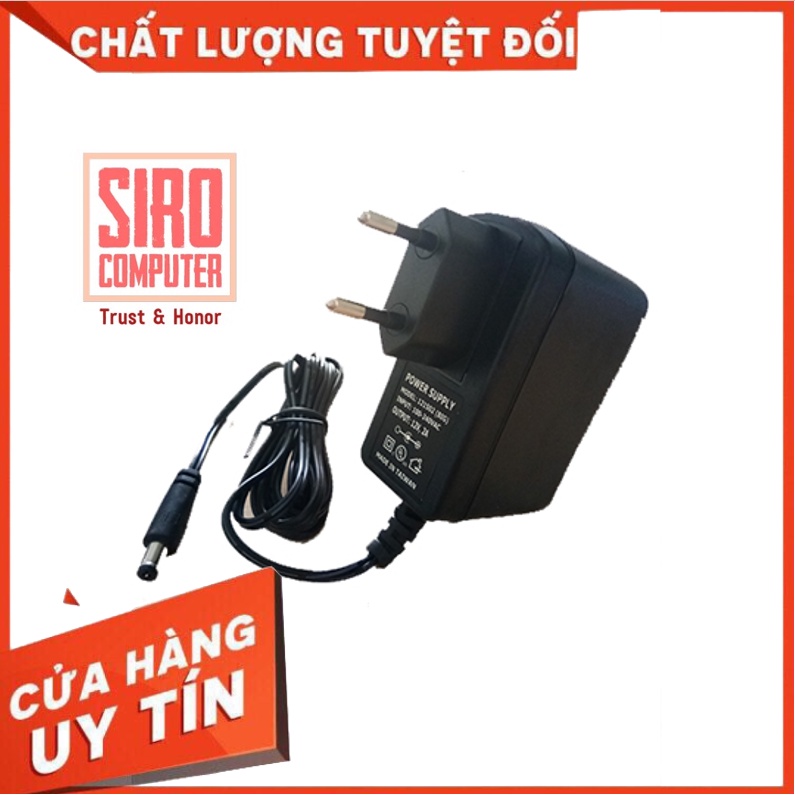 Adapter Nguồn 12V 2A / 5V 2A / 9V 2A Chân To 5.5mm chất lượng cao