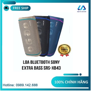 Loa Sony SRS-XB43 chính hãng - Bảo hành chính hãng 12 tháng toàn quốc