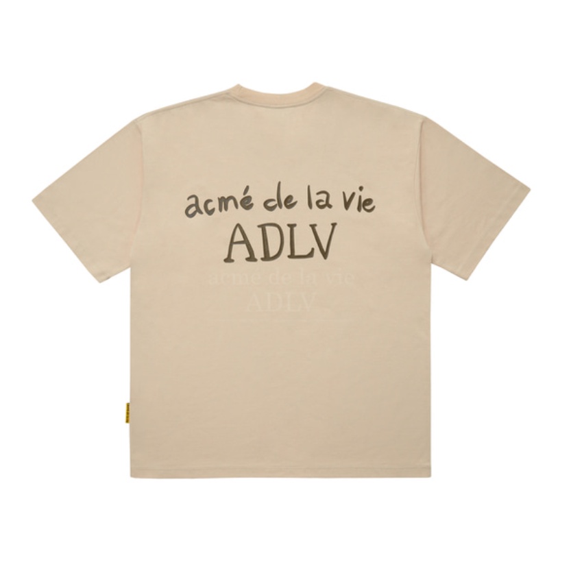 Áo Thun ADLV Glossy Basic - Áo Phông Nam Nữ Local Brand Màu Đen, Be Cotton Co Giãn 2 Chiều  - SUTU