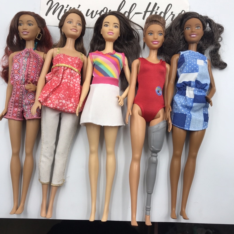 Búp bê Barbie thanh lý Fashionistas vintage cổ nghề nghiệp Mã S18