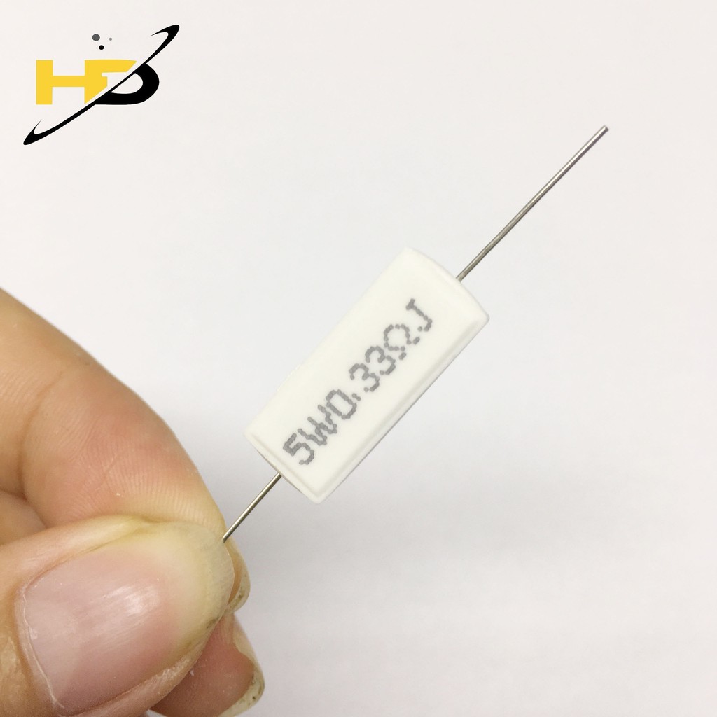Trở sứ 5W 10 ohm 47 ohm 0.22 ohm 0.33 ohm 5%