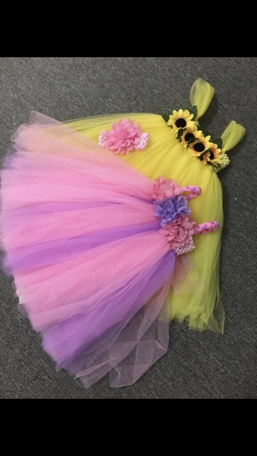 Váy tu tu hoa hướng dương