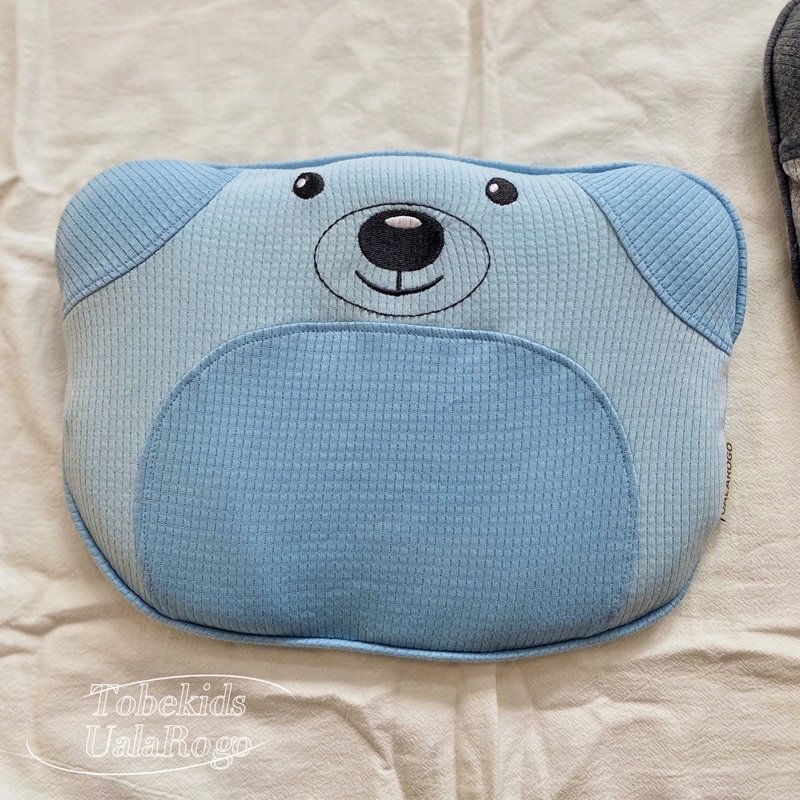Gối chống bẹp đầu MMF Teddy UalaRogo Dùng Cho Bé Từ Sơ Sinh 31x21x3.5x2cm