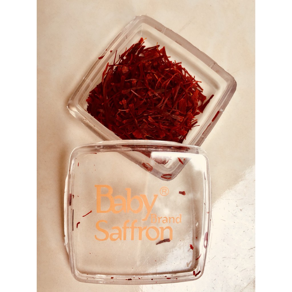 BABY SAFRON - NHUỴ HOA NGHỆ TÂY ẤN ĐỘ CHÍNH HÃNG HỘP 1 GRAM | BigBuy360 - bigbuy360.vn