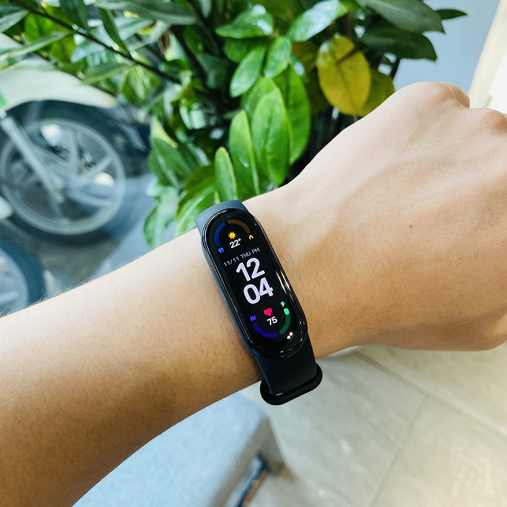 Đồng hồ thông minh, vòng tay thông minh Xiaomi Mi Band 6 bản quốc tế (có Tiếng Việt) - Fullbox BH 12 tháng