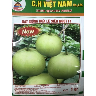 Hạt giống Dưa Lê Siêu Ngọt F1 - Siêu thơm ngon