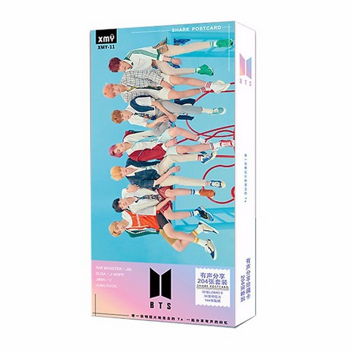 Postcard Bts persona 900 ảnh mẫu bong bóng hộp ảnh bộ ảnh có ảnh dán + lomo + postcard bưu thiếp