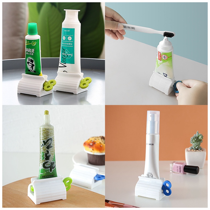 Dụng cụ nặn tuýp kem đánh răng chống bụi an toàn tiện dụng