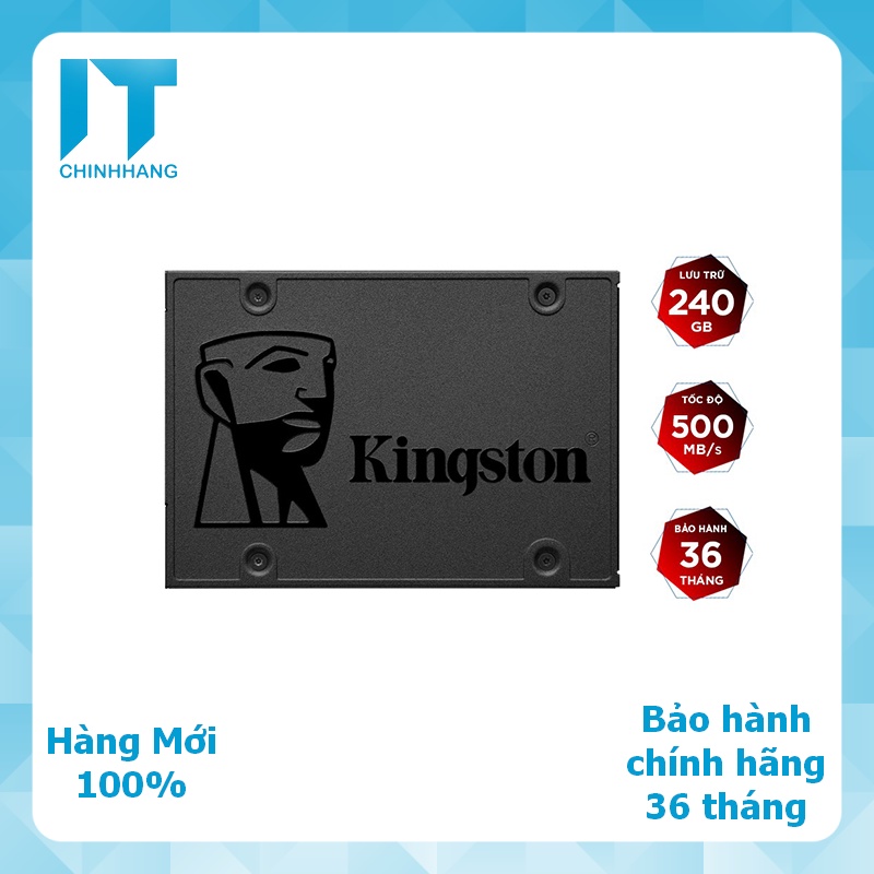Ổ Cứng SSD Kingston SA400 240GB 2.5'' - Hàng Chính Hãng