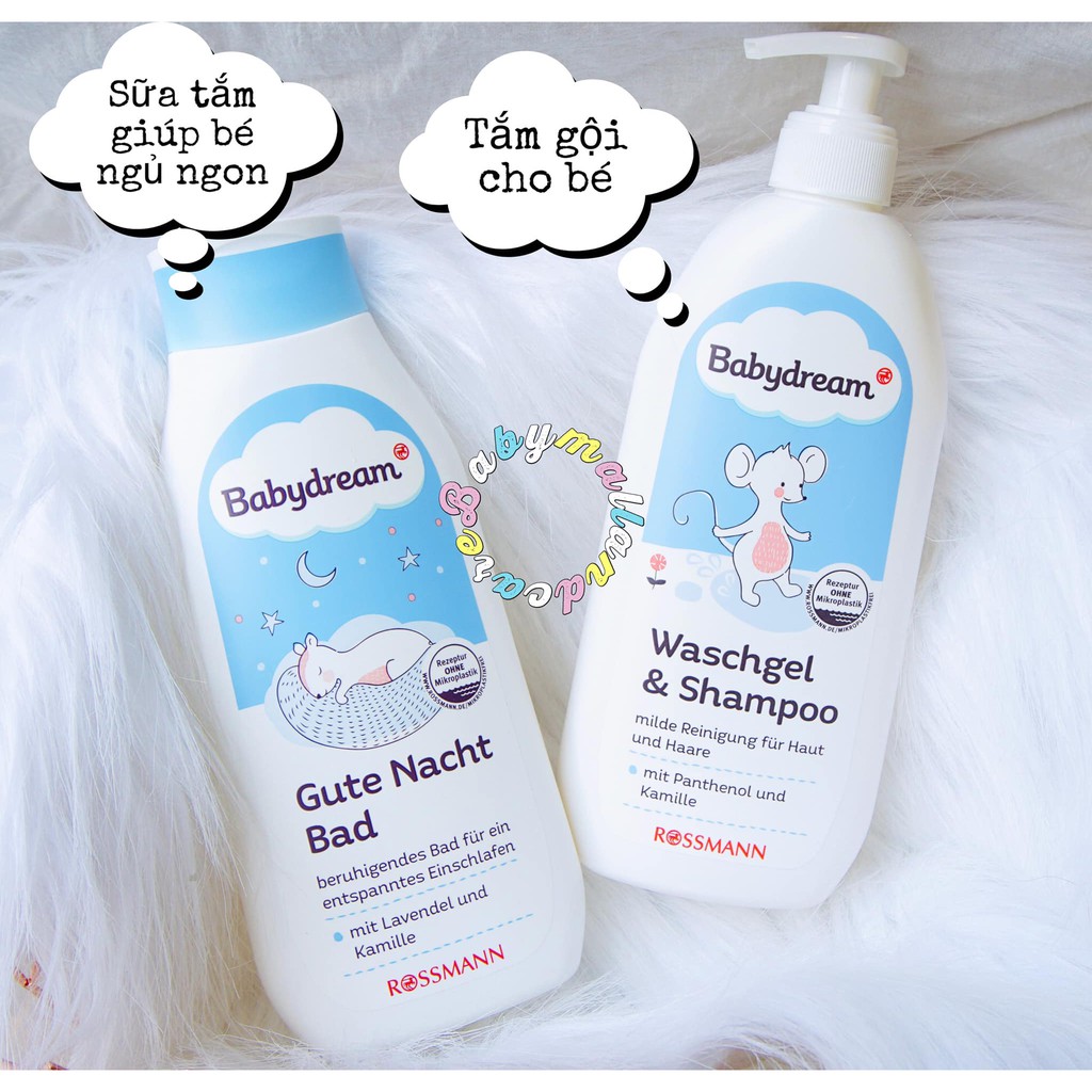 Sữa tắm cho bé Babydream