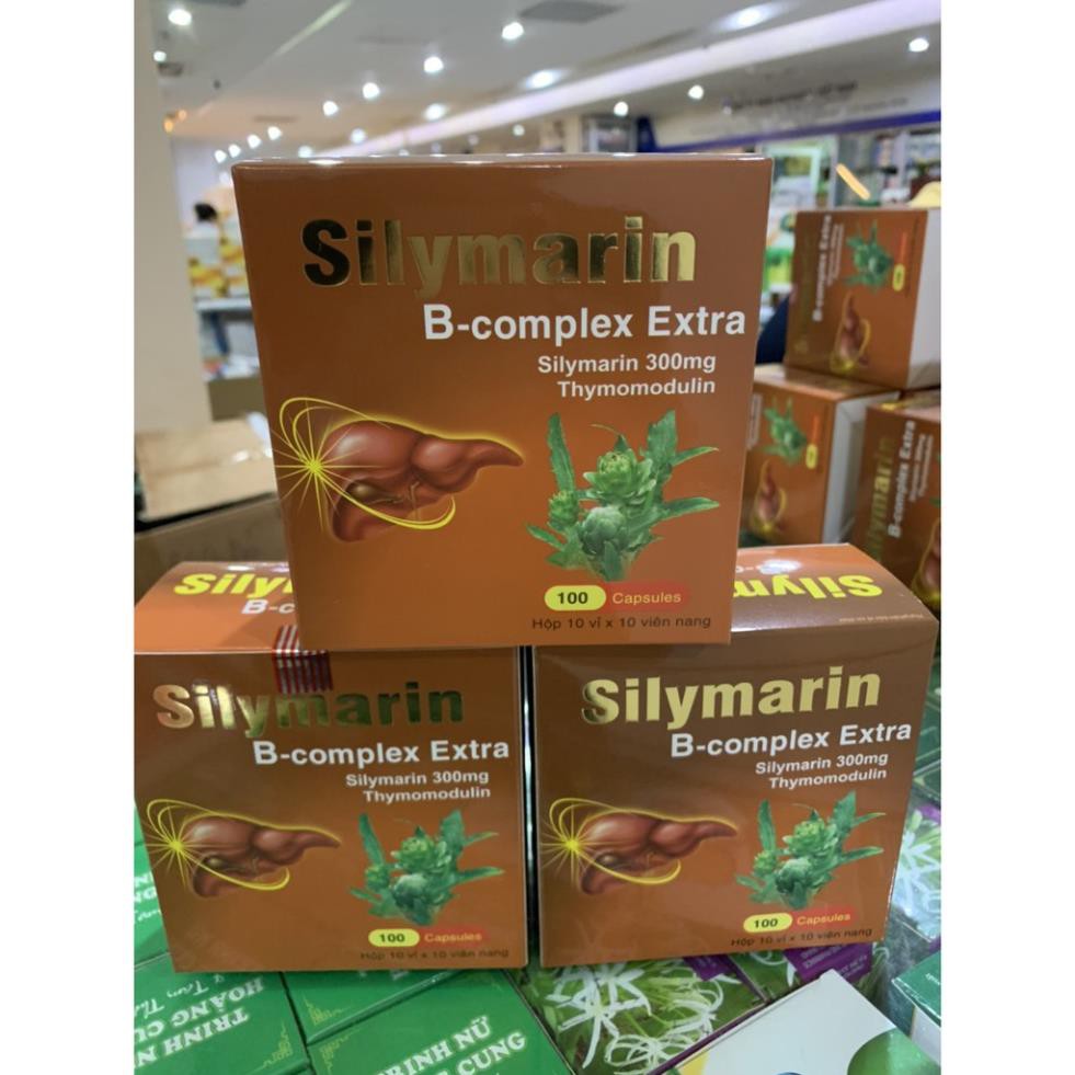 Viên bổ gan Silymarin B-complex Extra (hộp 100 viên)