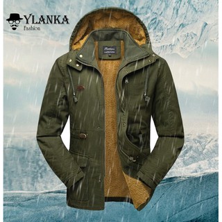 Áo khoác nam quân sự cực dày, Áo khoác nam lót lông cừu hàng xịn chuẩn quân đội