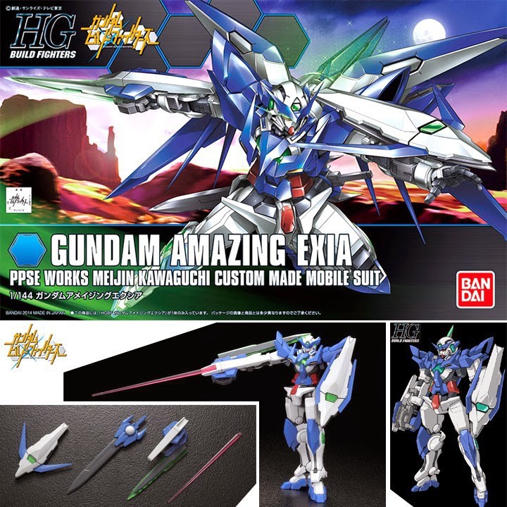 Mô hình hg amazing exia